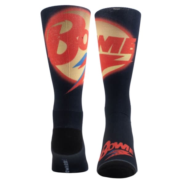 David Bowie Aladdin Sane Flash 360 Dye Sublimation Socks One Size