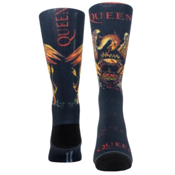 Queen Crest 360 Dye Sublimation Socks One Size