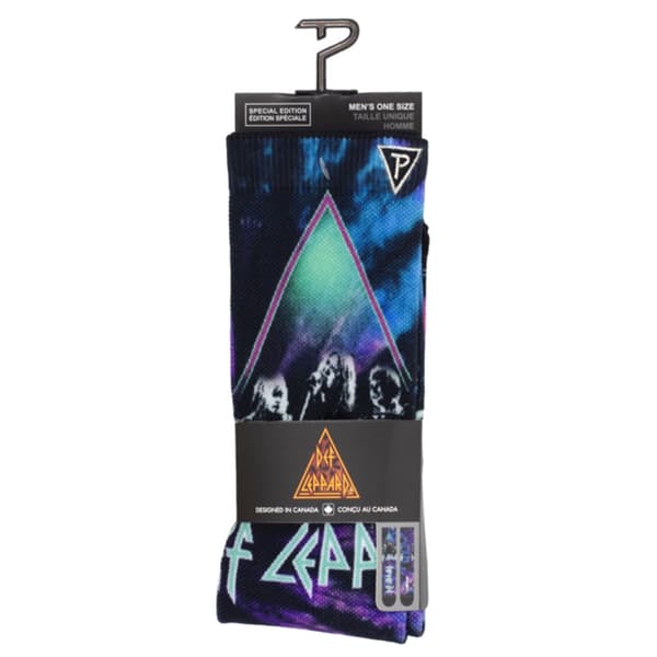 Def Leppard Band 360 Dye Sublimation Socks One Size