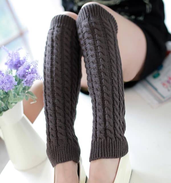 Naisten leggingsit Talvilämmittävät sääreenlämmittimet, pitkät leggingsit