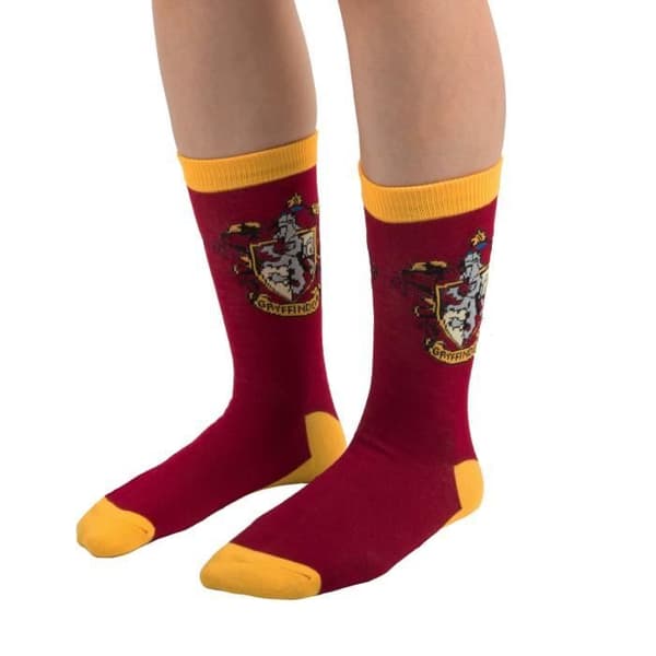 Gryffindor-strumpor - CINEREPLICAS - Set om 3 - Röd - Unisex - Storlek 35-45