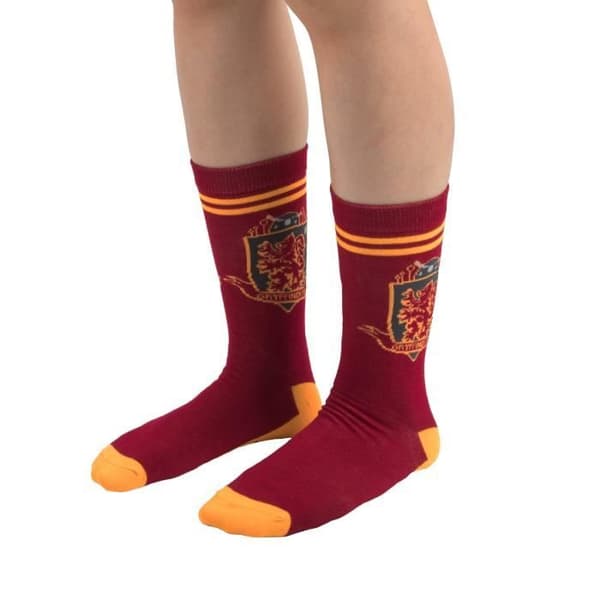 Gryffindor-strumpor - CINEREPLICAS - Set om 3 - Röd - Unisex - Storlek 35-45