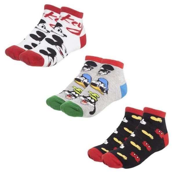 Knä sockor - CERD - Mickey - Mönstrade - Flerfärgad - Barn Unisex