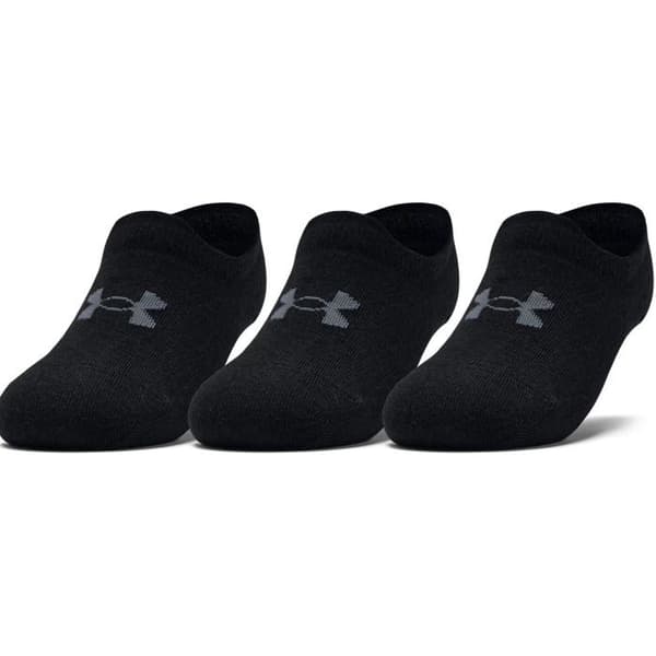 CHAUSSETTER Under Armour Essential Ultralowtab 3pk, Svart, Unisex
