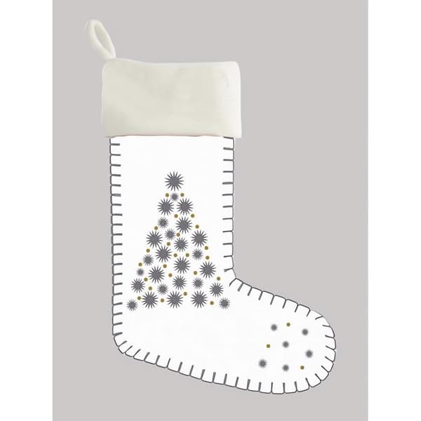 Strumpa i ren bomull 44x35 cm SAPIN