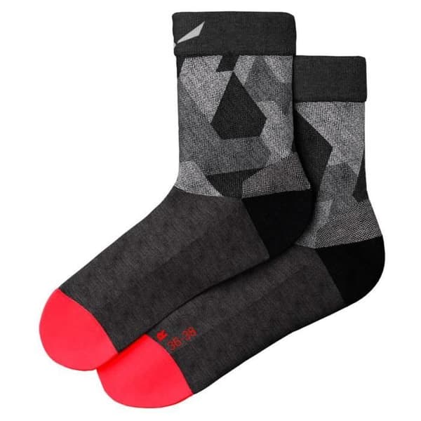 Strumpor - SALEWA - Pedroc Camu Am W Qrt Sock - Svart - Andas och mjuk - Ingen blåssektion