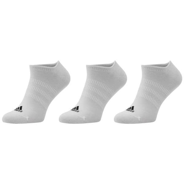 adidas Thin and Light No-Show Socks 3PP HT3463, Unisex, Strumpor, Vit