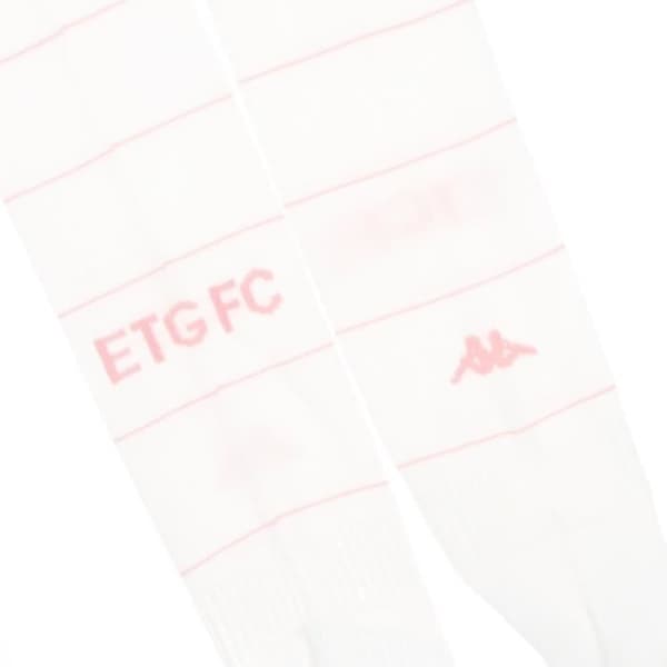 Kappa barn fotbollsstrumpor - ETG Vit ventilerande