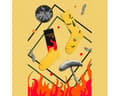 Miniatyrbild 2 av 3: Grillade korvar - felmatchade strumpor 25-30