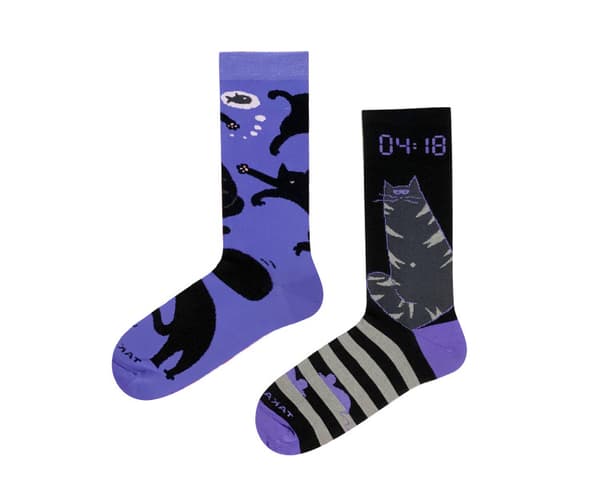 Night Cats - Felaktiga strumpor 41-45