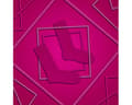 Miniatyrbild 2 av 2: Rosa randiga merinoullstrumpor 36-40