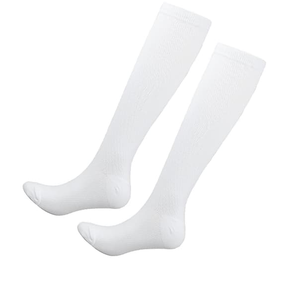 INF XXL-kokoiset kompressiosukat miehille ja naisille (kengän koko 9.5+)