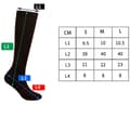 Pikkukuva 3 / 4: INF XXL-kokoiset kompressiosukat miehille ja naisille (kengän koko 9.5+)