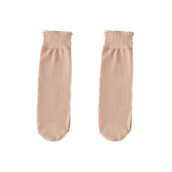 INF 10 par Dam Transparenta Ankelsockor med Spets