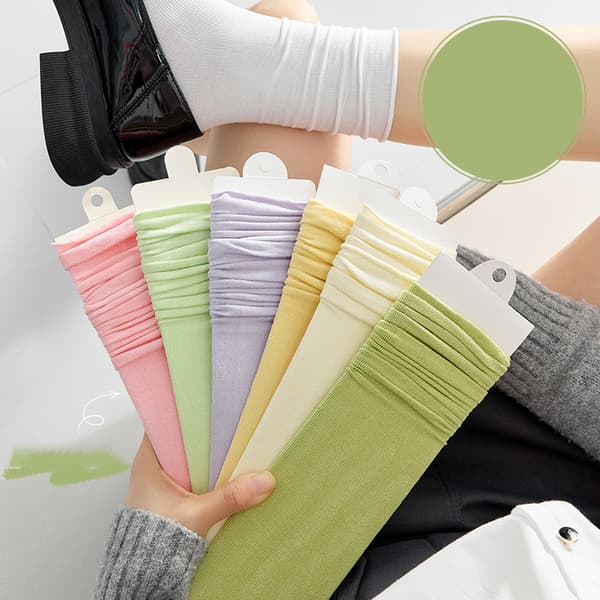 INF 10 par Dam Tunna Bomullssockor - Flerpack Ankelsockor Presentförpackning Flerfärgad 1