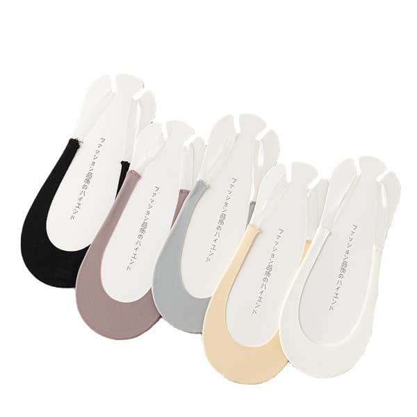 INF Flerfärgade Andningsbara Bomullsstrumpor - 5-pack