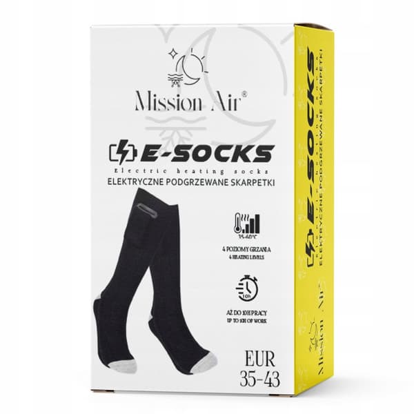 E-SOCKS varmestrømper (+2x POWERBANK)
