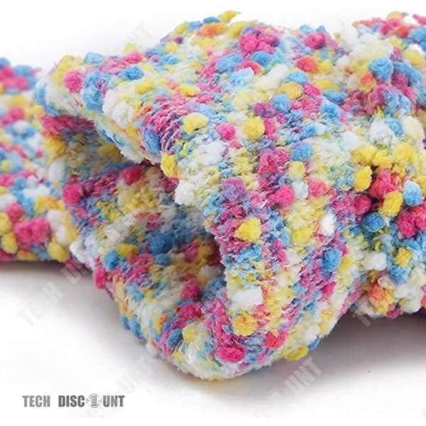 TD® Termosockor Dam Tjock Vinter Värmehållare Coral Fleece Värme Höst med presentförpackning Söta strumpor