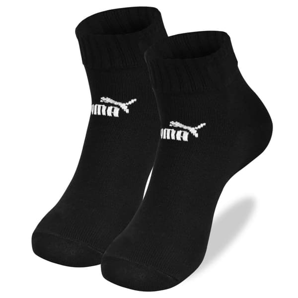 Puma 9 par - Herrstrumpor med bomull, Quarter 3/4 strumpor