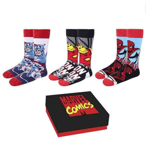 Chaussetter Cerda Marvel (x3)