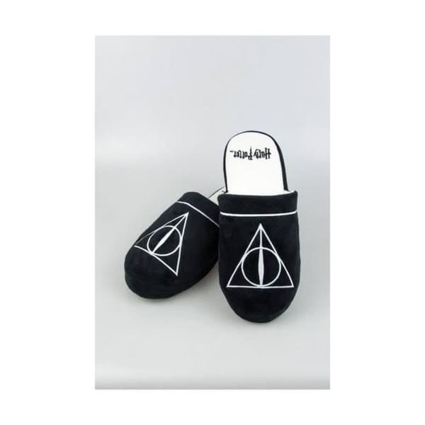 Chaussons - GROOVY - Harry Potter - Svart - Textil - Modell Dödsrelikerna (42-45)