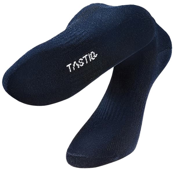 Tastiq Premium 6 Pairs - Bomullsstrumpor för män, korta sneakerstrumpor för män