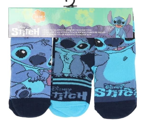 3 kpl Stitch sukkia