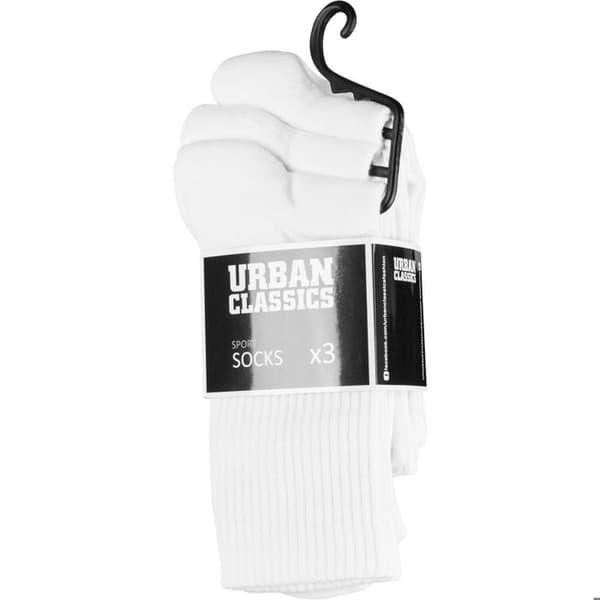 Strumpor - Urban Classic - Sport - Pack om 3 - Kontrasterande ränder - Optimal komfort