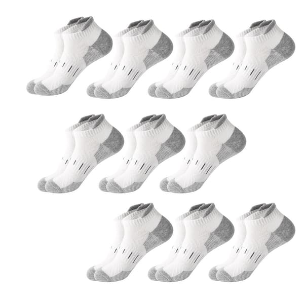 Nilkkasukka 34-40 10-pack - Valkoinen