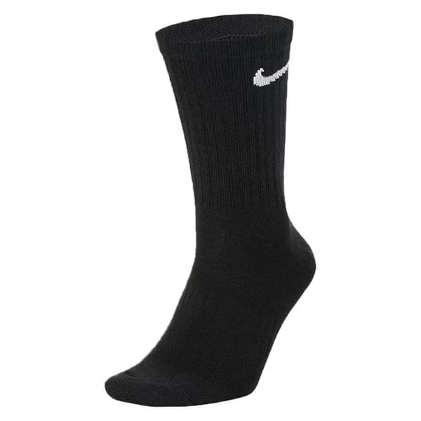 Strumpor - Nike - Värde 3p - Svart - Bomull 75% - Stadig look - Herre