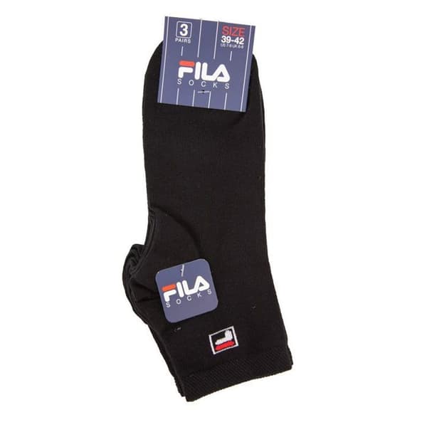 Låga strumpor herr - Fila - 3-pack - Svart - Komfort - Multi-sport