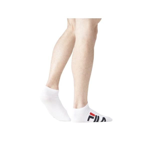 Fila Strumpor Herr, Låg Socka Herr (6-pack) - Vit