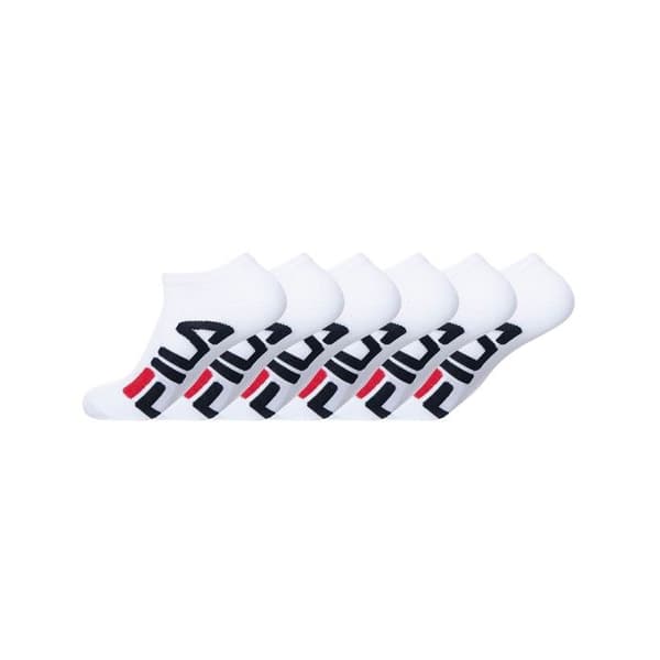 Fila Strumpor Herr, Låg Socka Herr (6-pack) - Vit