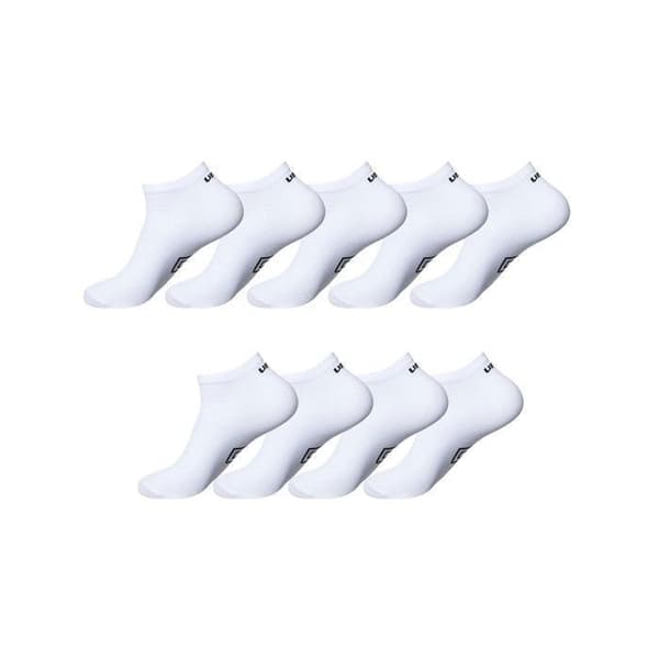 Halkstrumpor för män - UMBRO - Paket med 9 - Vit - Mjuk och flexibel - Bomull och elastan