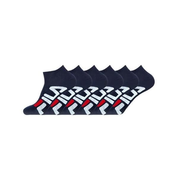Fila Strumpor Herr, Låg Strumpa Herr (6-pack) - Blå