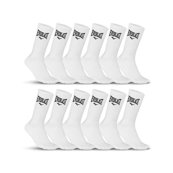Everlast Strumpor Herr, Höga Strumpor Herr (12-pack) - Vit
