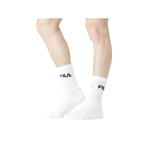 Fila Strumpor Herr, Höga Strumpor Herr (9-pack) - Vit