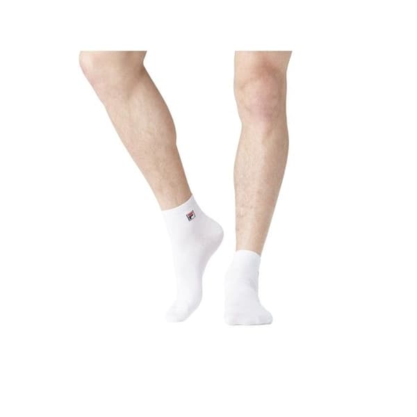 Fila Strumpor Herr, Halvhöga Strumpor Herr (12-pack) - Svart