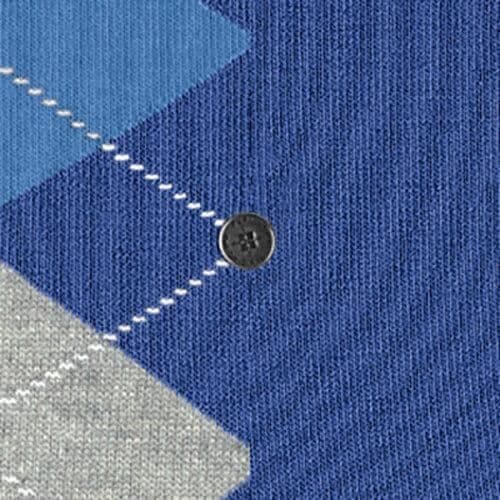 Förpackning med 2 par Burlington Everyday strumpor - kungsblå - 40/46