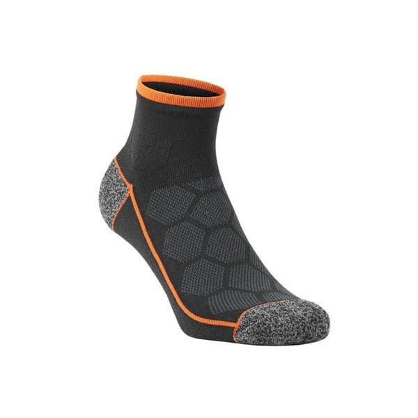 Arbetssockor - BLACK+DECKER - 4-pack - Förstärkta - Andningsbara - Bekväma