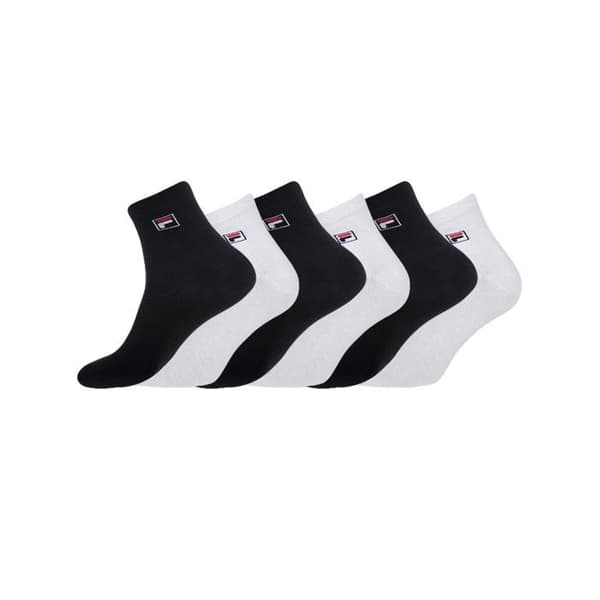 Fila Strumpor Herr, Halvhöga Strumpor Herr (6-pack) - Svart