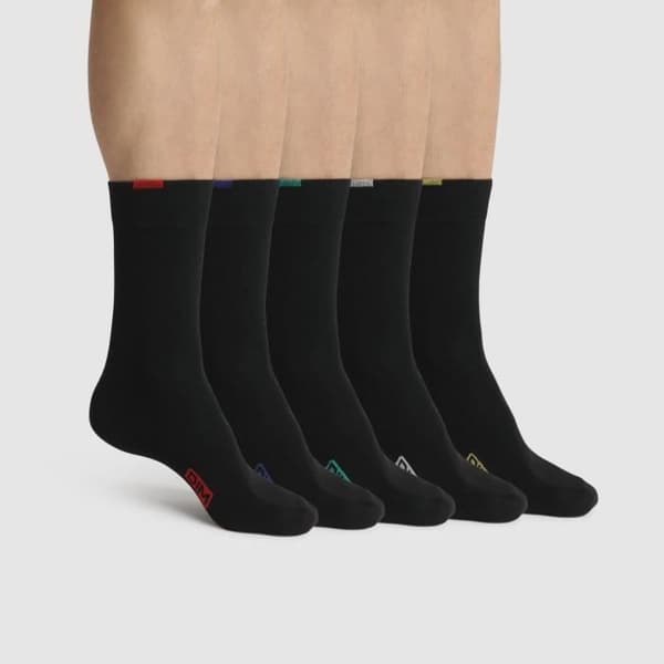 DIM Mid Sock Ecodim X5 Svart