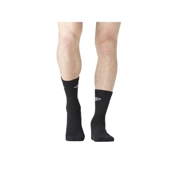 Höga multi-sport-strumpor - UMBRO - Paket med 10 - Optimal komfort - Svart - Midhög skärning