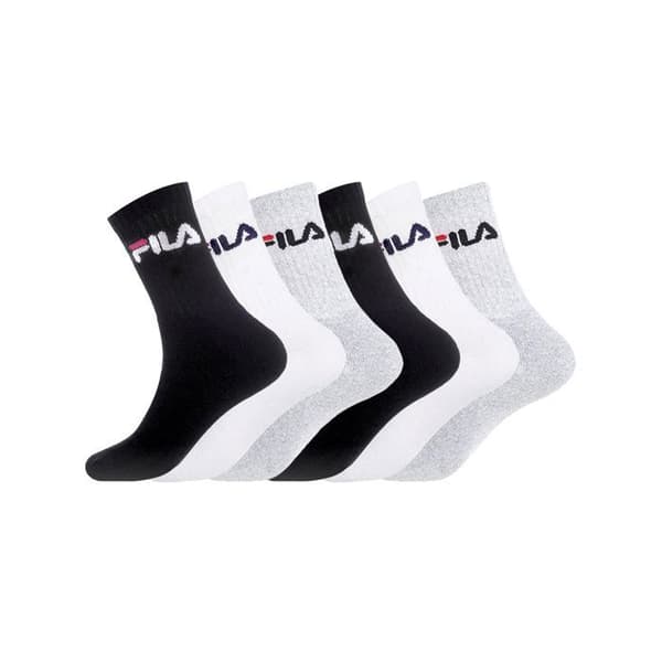 Fila Strumpor Herr, Höga Strumpor Herr (6-pack) - Svart