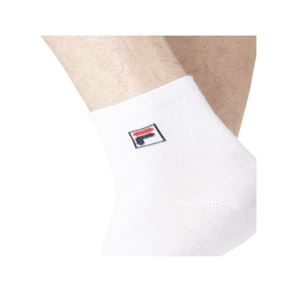 Fila Strumpor Herr, Halvhöga Strumpor Herr (Pack av 6) - Vit