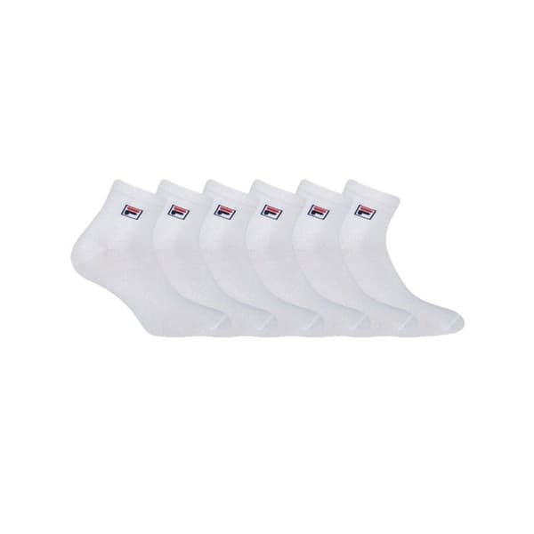 Fila Strumpor Herr, Halvhöga Strumpor Herr (Pack av 6) - Vit