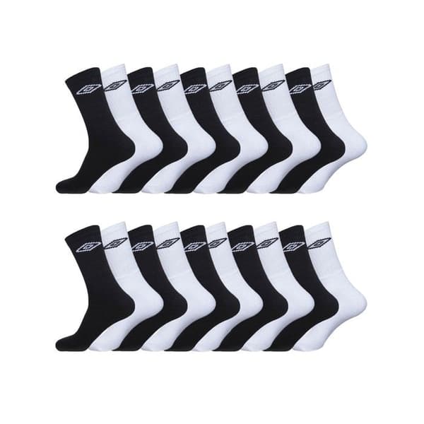 Umbro Strumpor Herr, Höga Strumpor Herr (20-pack) - Svart storlek 43/46