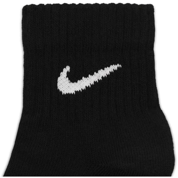 Korta strumpor - NIKE - Nk Everyday Ltwt Ankle 3p - Svart - Bomull - 3 par