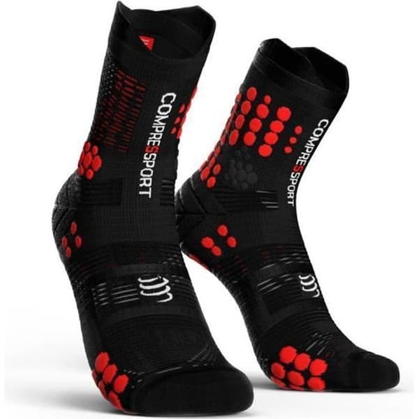Strumpor - Compressport - Racing Socks V3.0 Trail - Multikolor - Andningsbara - Herr