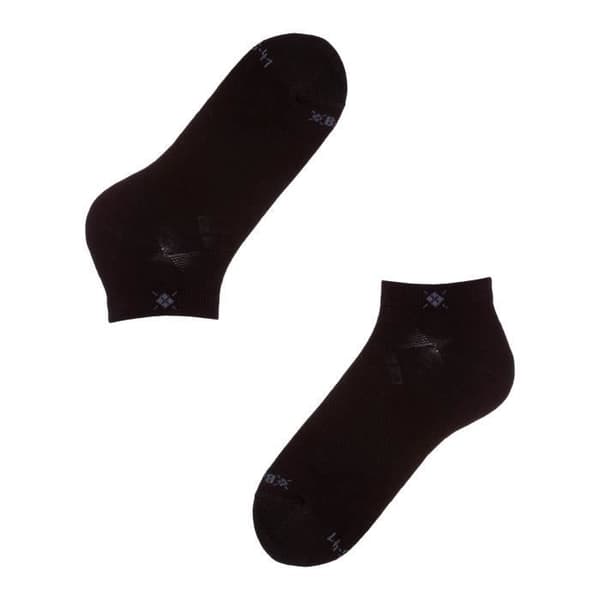 Låga strumpor - Burlington - Varje dag - Svart - 2-pack - Optimal komfort